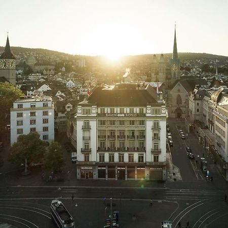 Savoy Baur En Ville Zurich Exterior photo