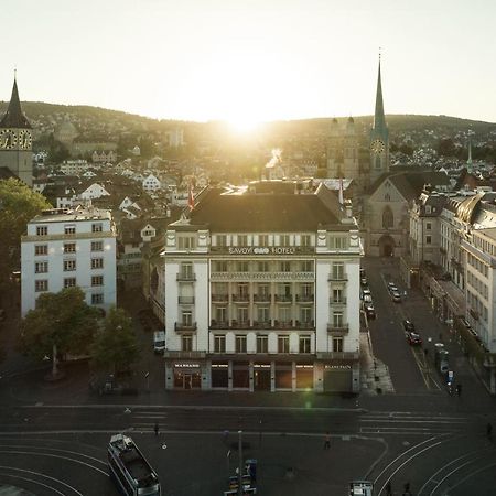 Savoy Baur En Ville Zurich Exterior photo