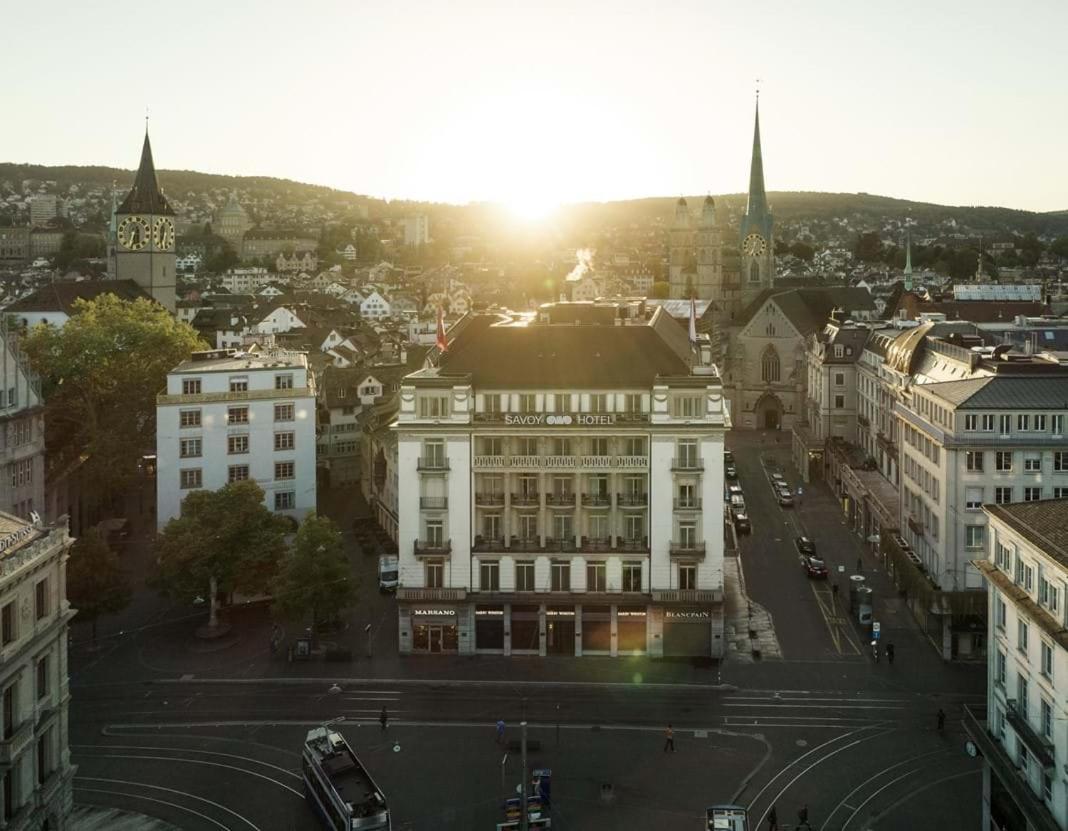 Savoy Baur En Ville Zurich Exterior photo