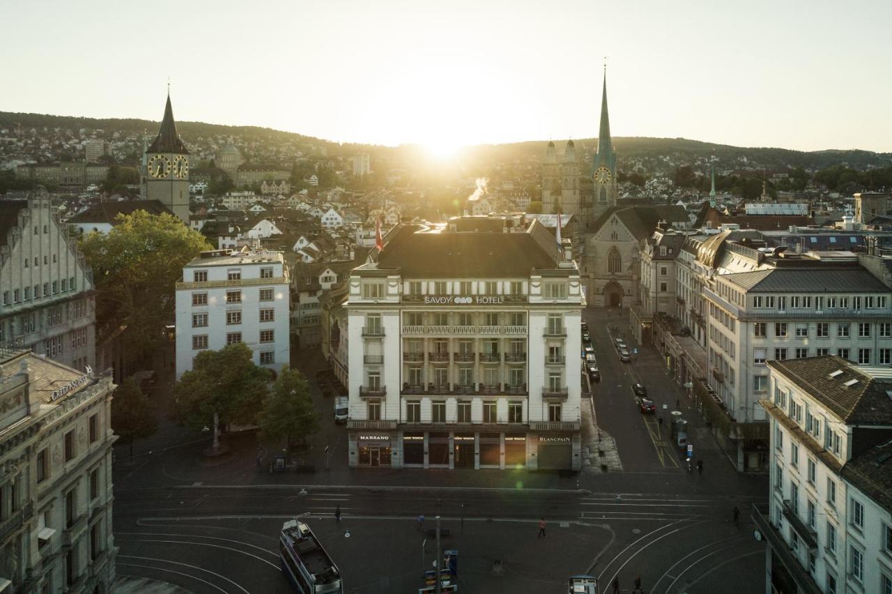 Savoy Baur En Ville Zurich Exterior photo